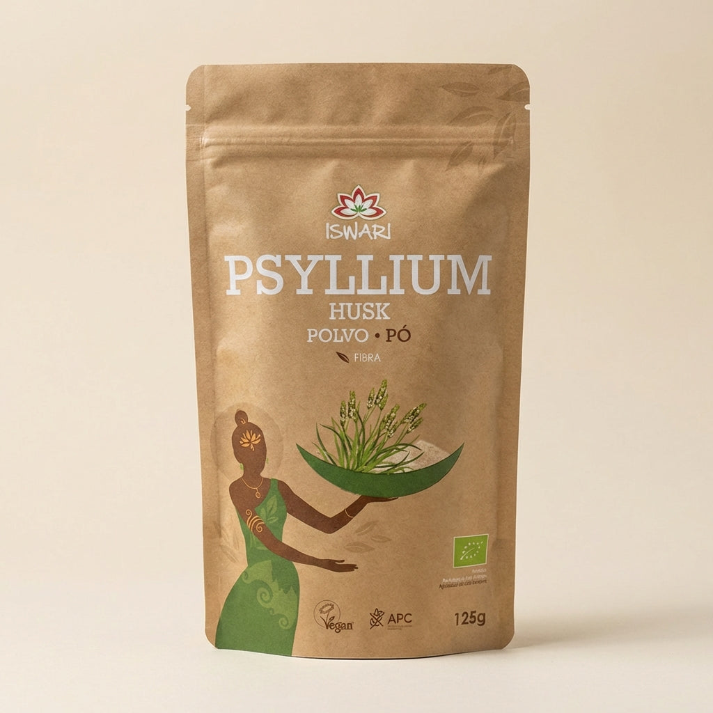 ISWARI CASCARA DE PSYLLIUM 125G BIO PTES - Detail - Ptes