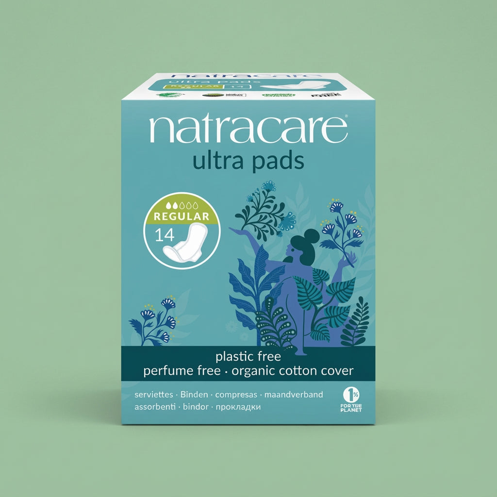 Compresas con Alas Algodón Orgánico - Hero - Natracare