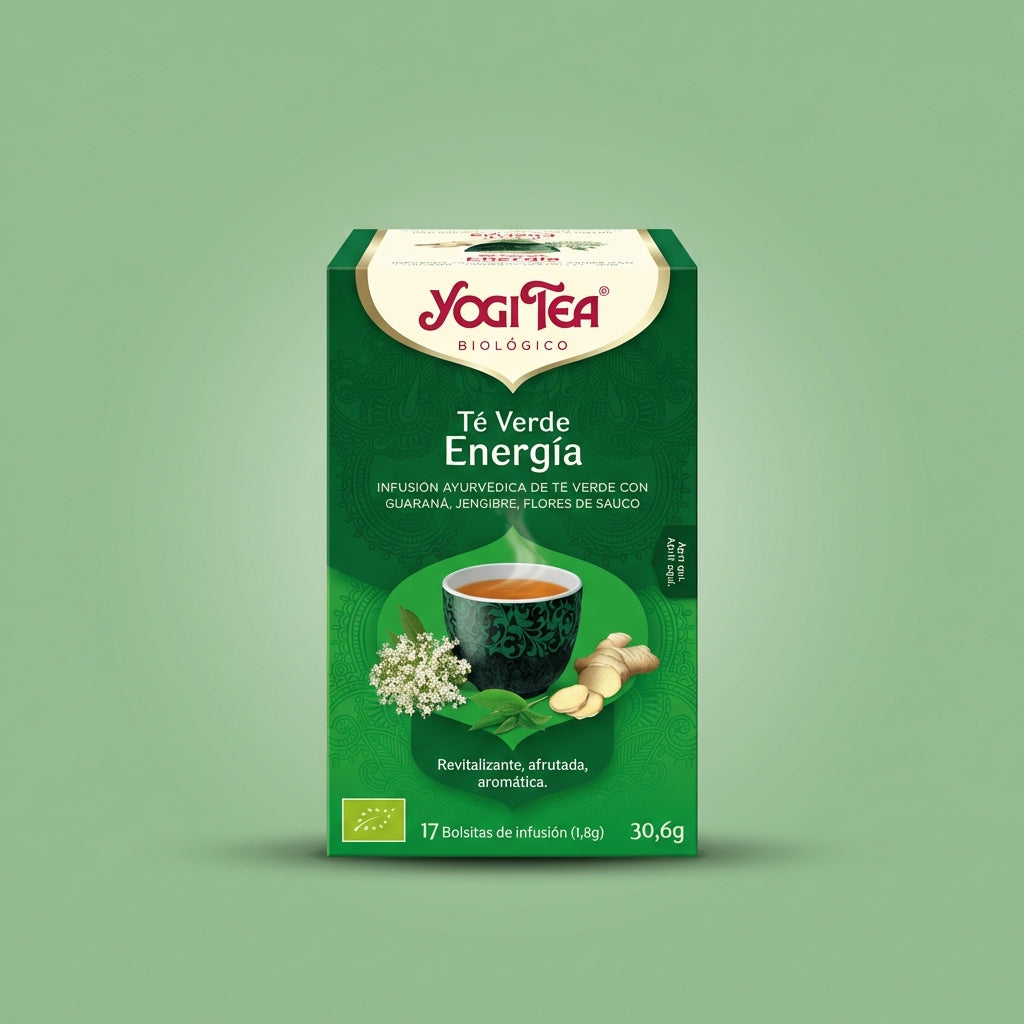 TE VERDE ENERGIA YOGI TEA - Hero - Tea