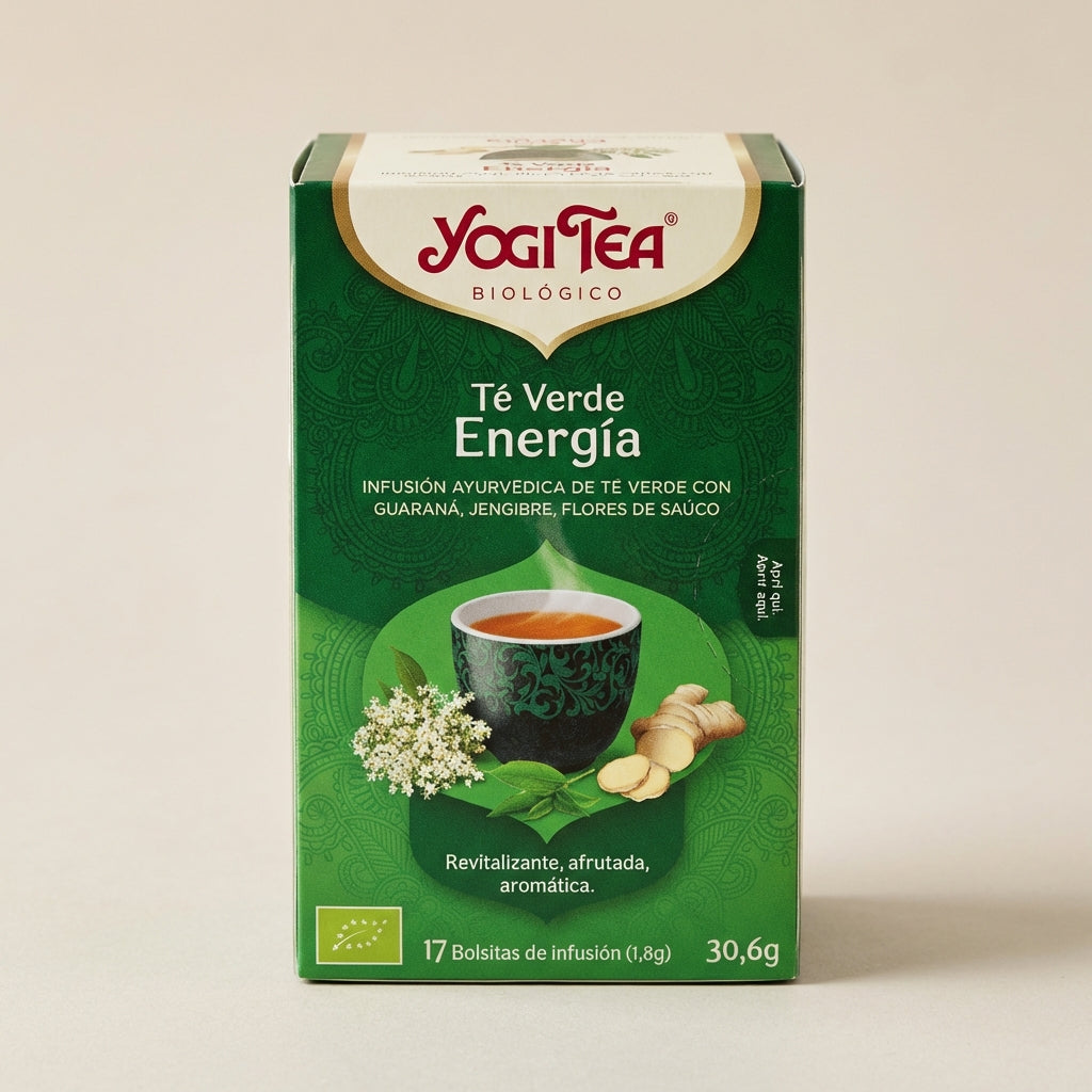 TE VERDE ENERGIA YOGI TEA - Detail - Tea