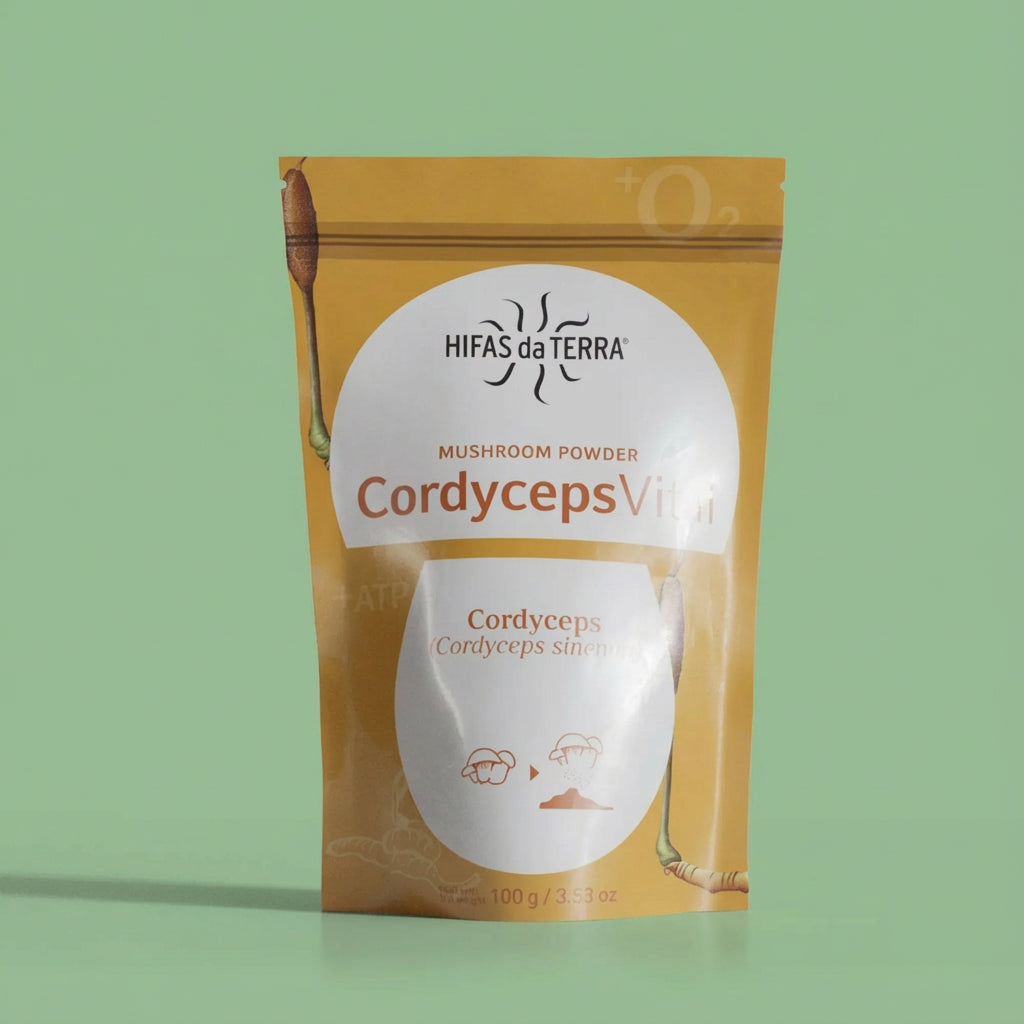 Cordyceps Vital 100% Polvo 100g - Hero - Hifas da Terra