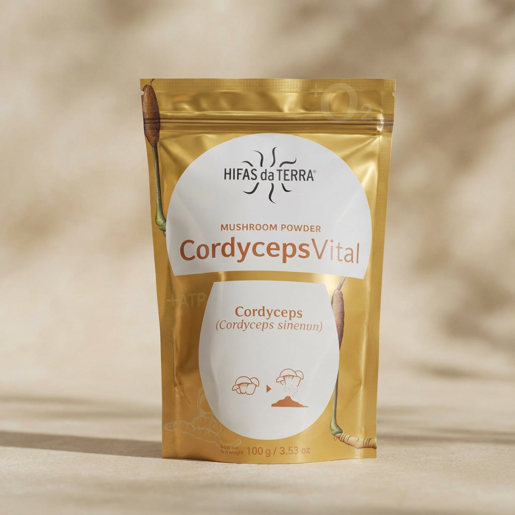 Cordyceps Vital 100% Polvo 100g - Detail - Hifas da Terra