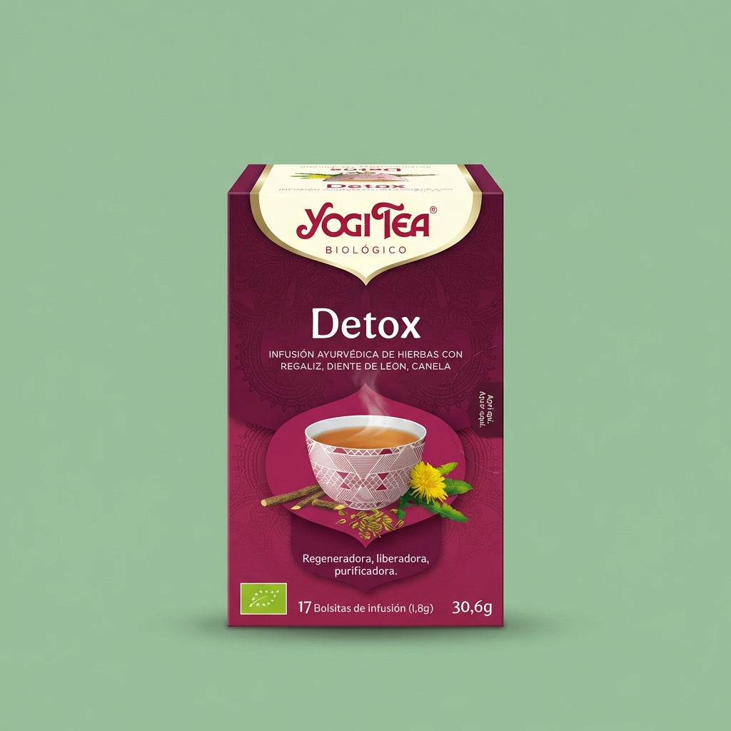 DETOX 17BLS YOGI TEA - Hero - Tea