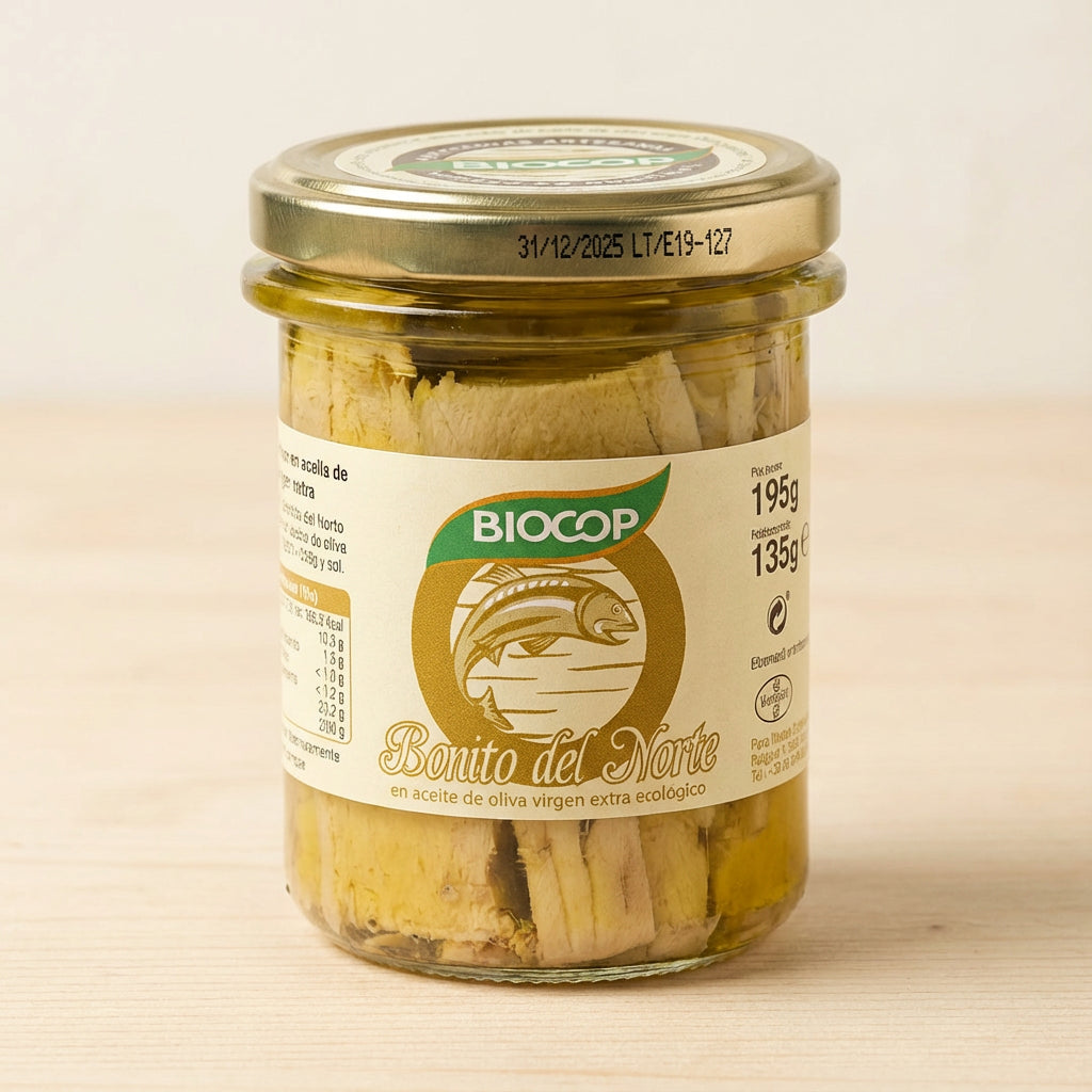 Filetes de Bonito del Norte 195g - Detail - Biocop