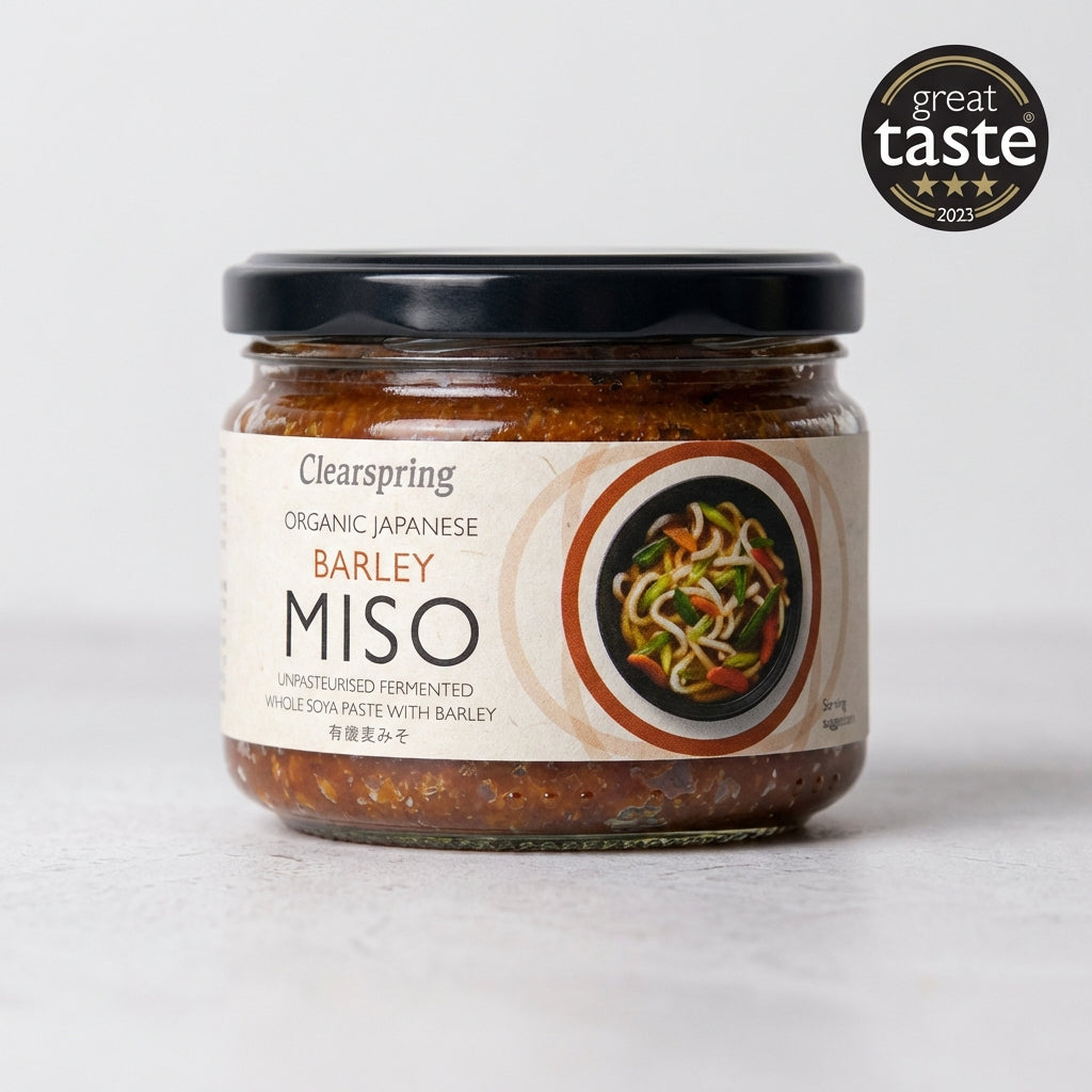 CLEARSPRING  BARLEY MISO BOTE CRISTAL 300G - Detail - Cristal