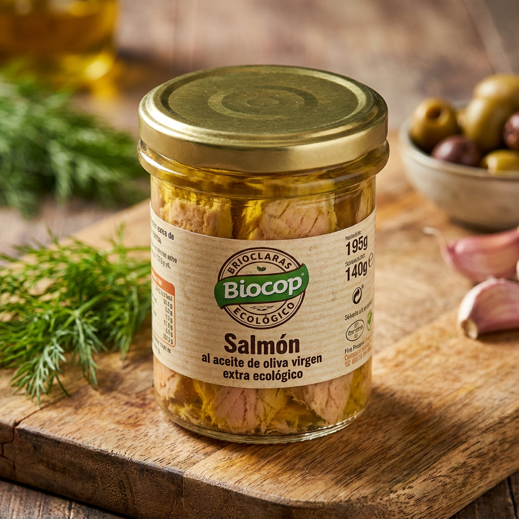 Filetes de Salmón 195g - Detail - Biocop