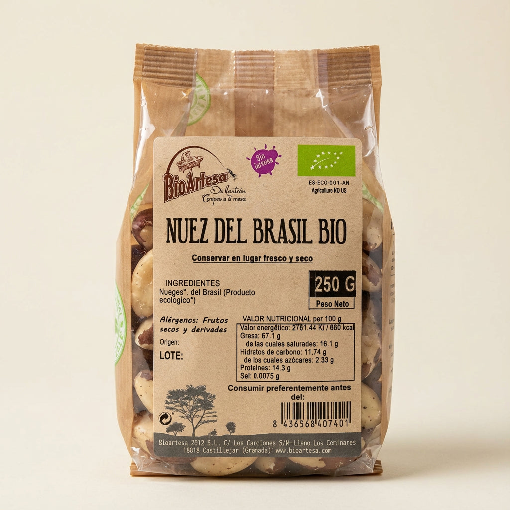 Nueces de Brasil Bio 250g - Detail - BioArtesa