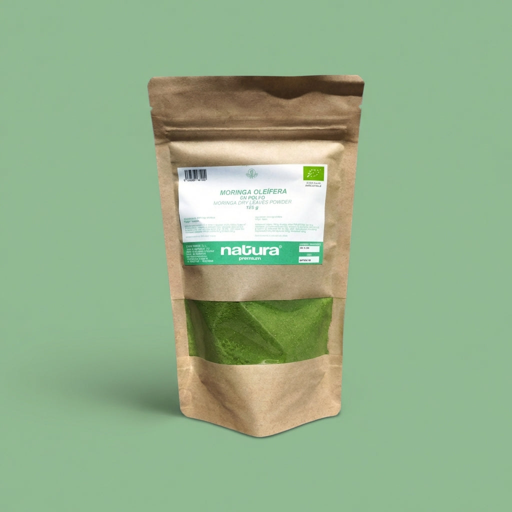 MORINGA MOLIDA EN POLVO 125GR STEVIA PREMIUM - Hero - Premium