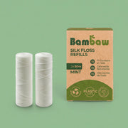 Hilo Dental de Seda Natural - Bambaw - Hero - Bambaw