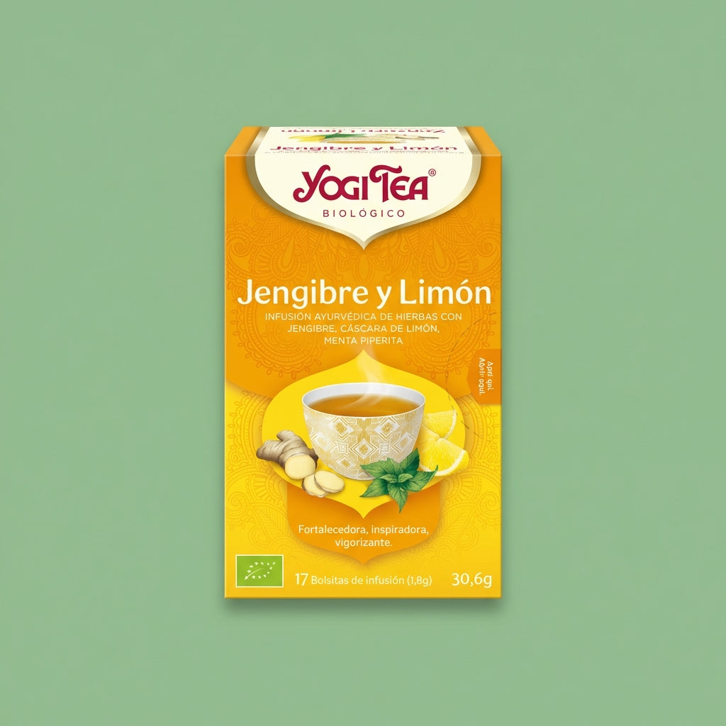 YOGI TEA JENGIBRE LIMON 17BLS - Hero - 17Bls