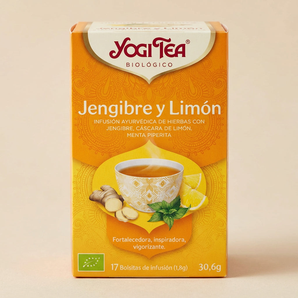 YOGI TEA JENGIBRE LIMON 17BLS - Detail - 17Bls