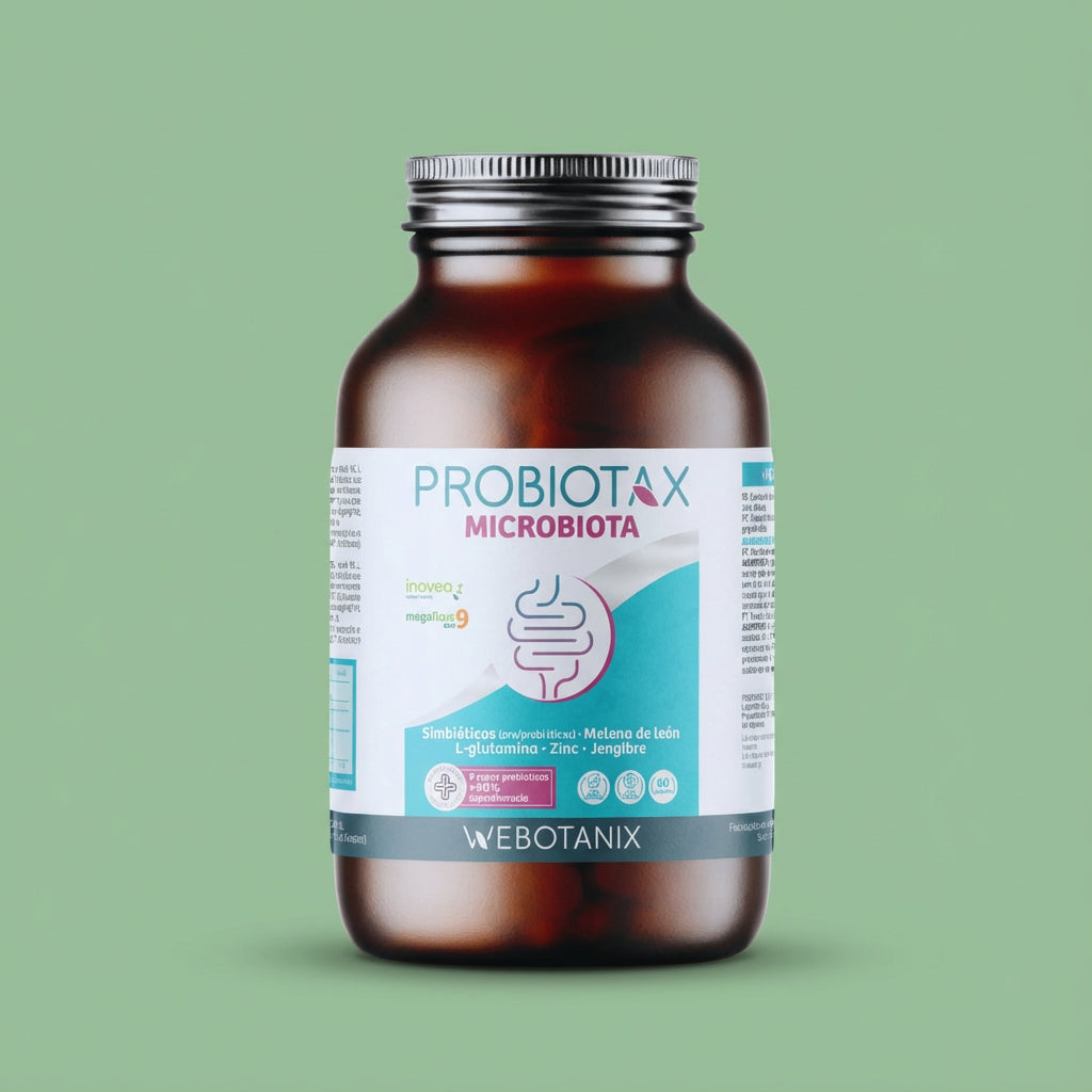 Probiotax Microbiota 60 caps Webotanix - Hero - WeBotanix