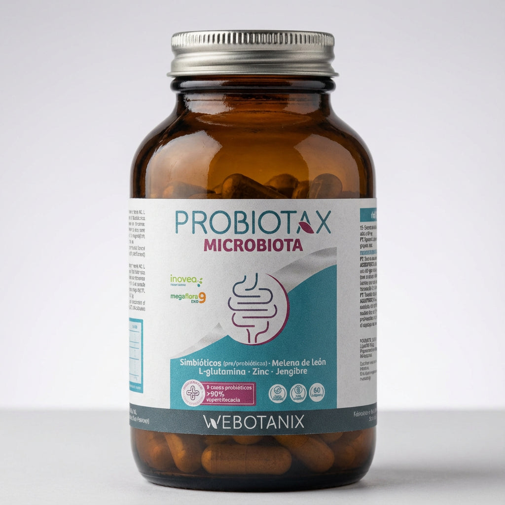 Probiotax Microbiota 60 caps Webotanix - Detail - WeBotanix