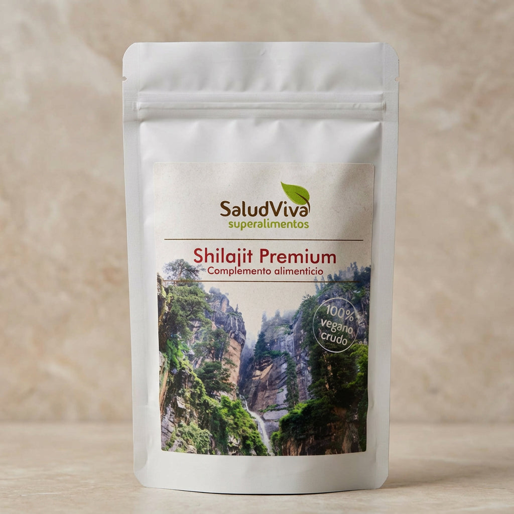 Shilajit Premium 125g - Detail - SaludViva