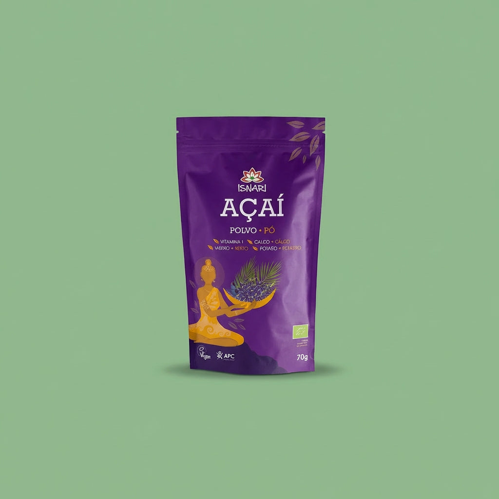 AÇAI EN POLVO LIOFILIZADO 70GR ISWARI - Hero - Iswari