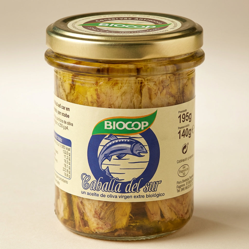 Filetes de Caballa 195g - Detail - Biocop