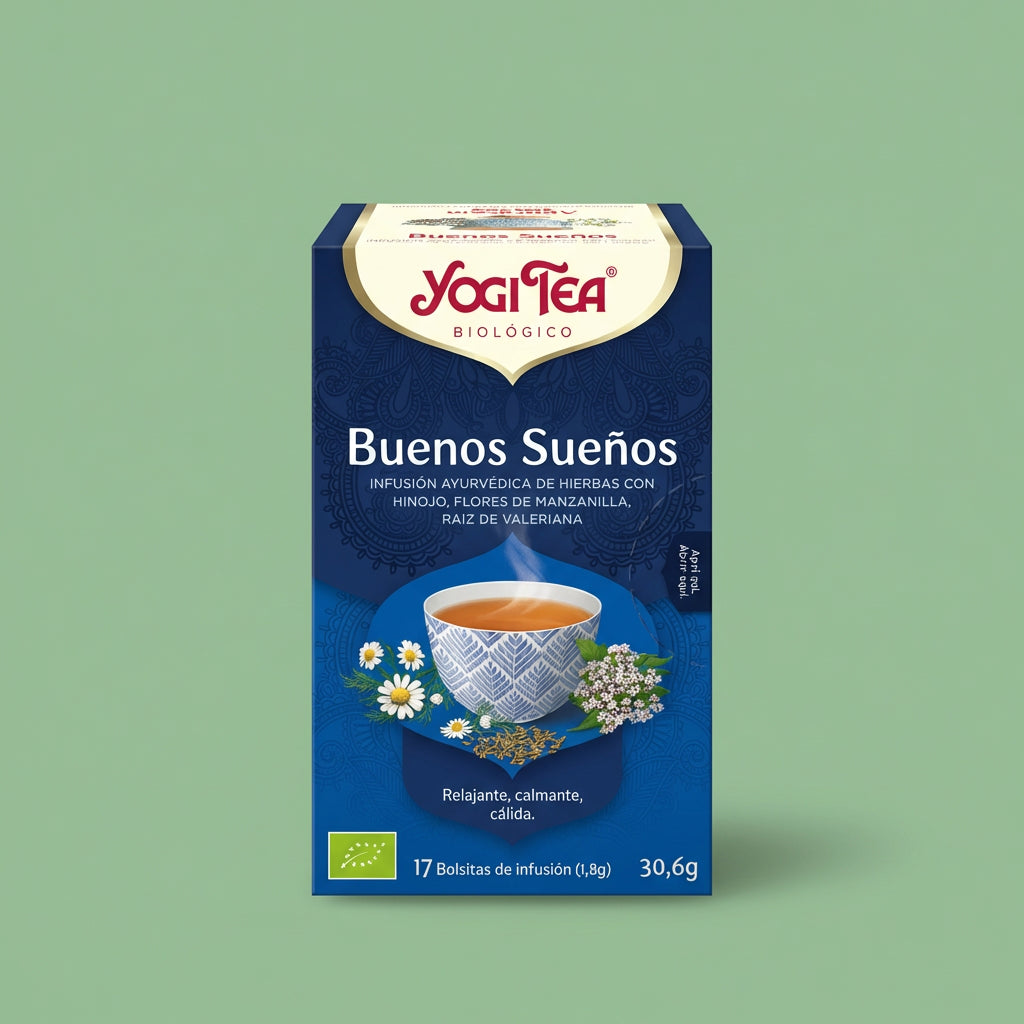 BUENOS SUEÑOS (AZUL) 17BLS YOGI TEA - Hero - Tea