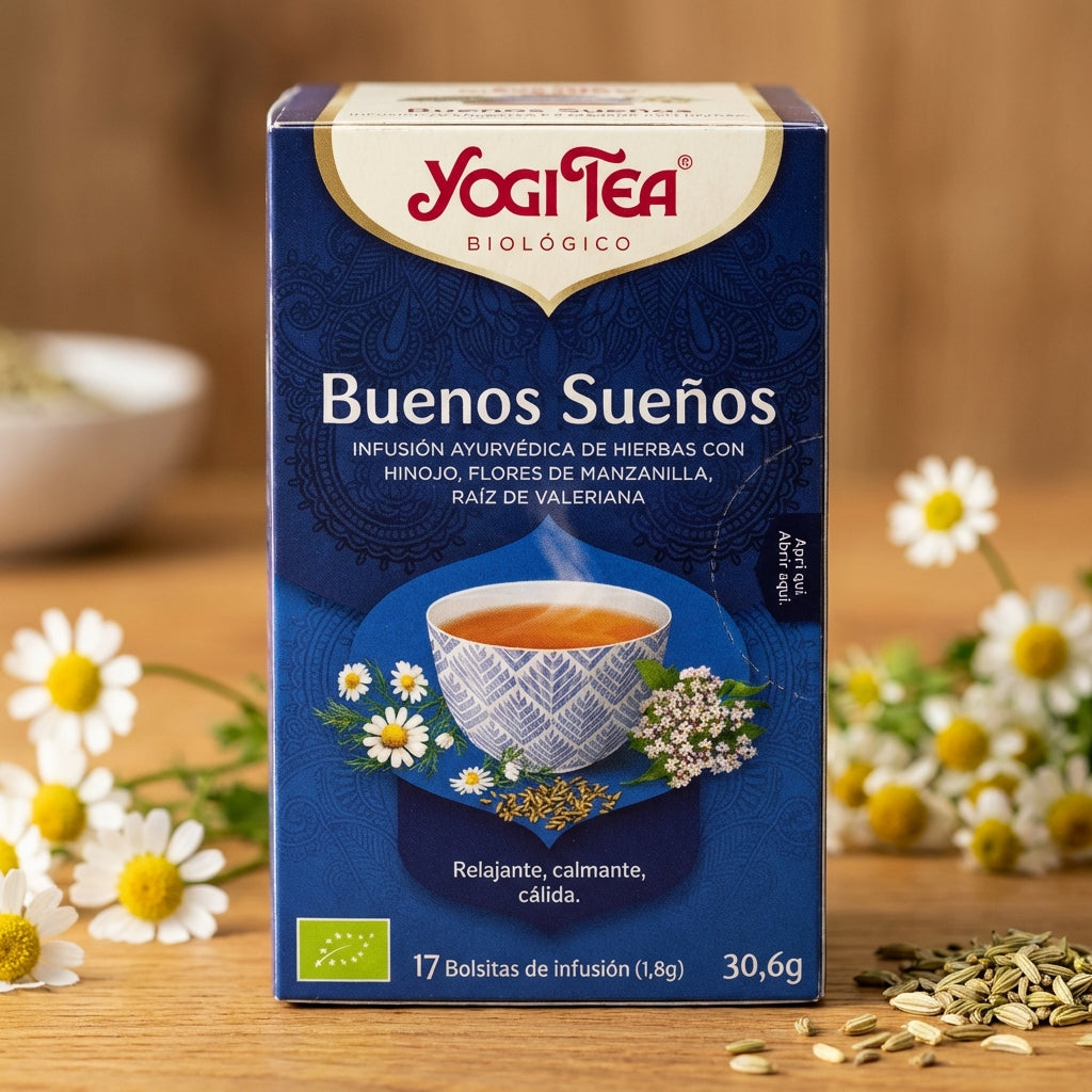 BUENOS SUEÑOS (AZUL) 17BLS YOGI TEA - Detail - Tea