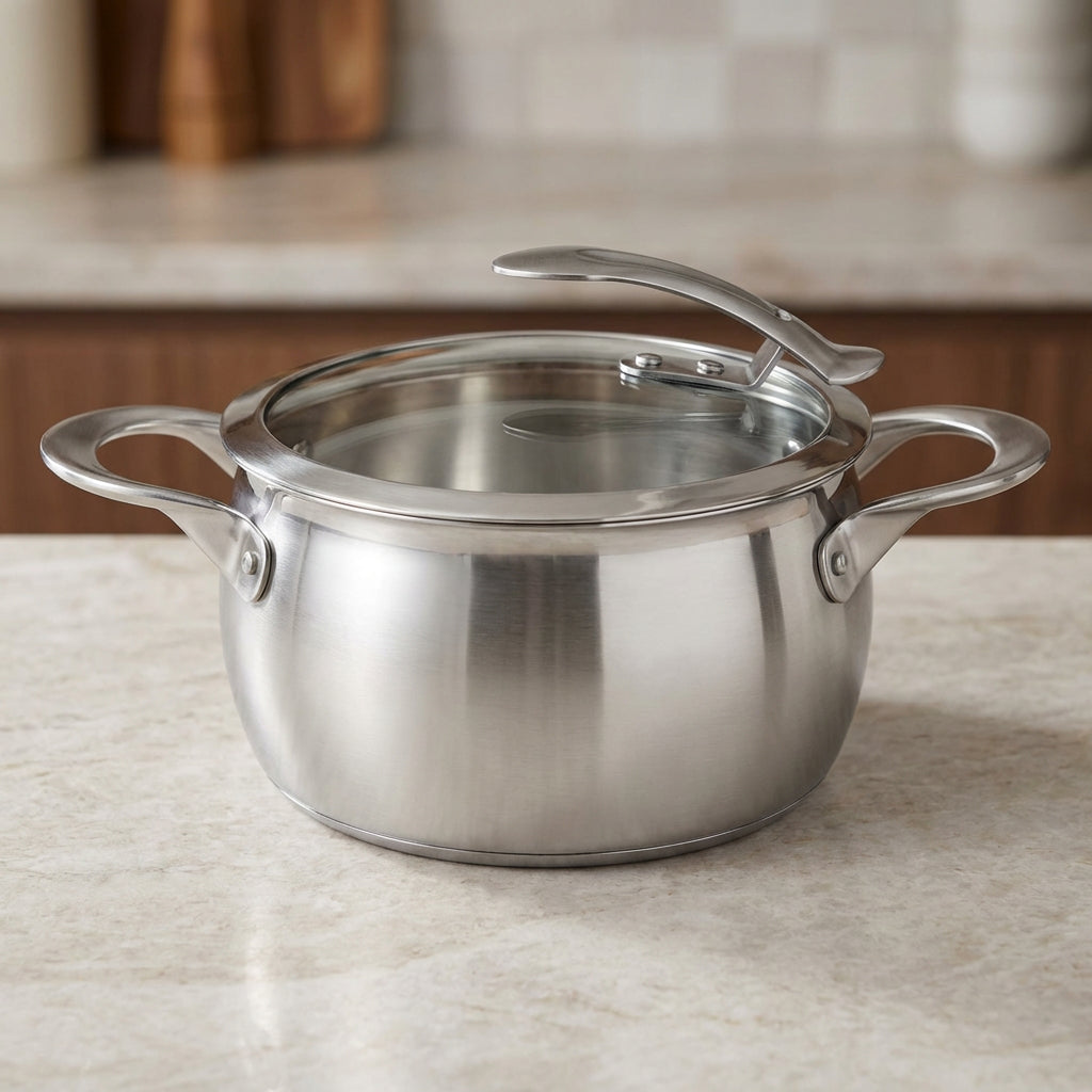 Olla de acero inoxidable 18 cm - Skk - Detail - Skk