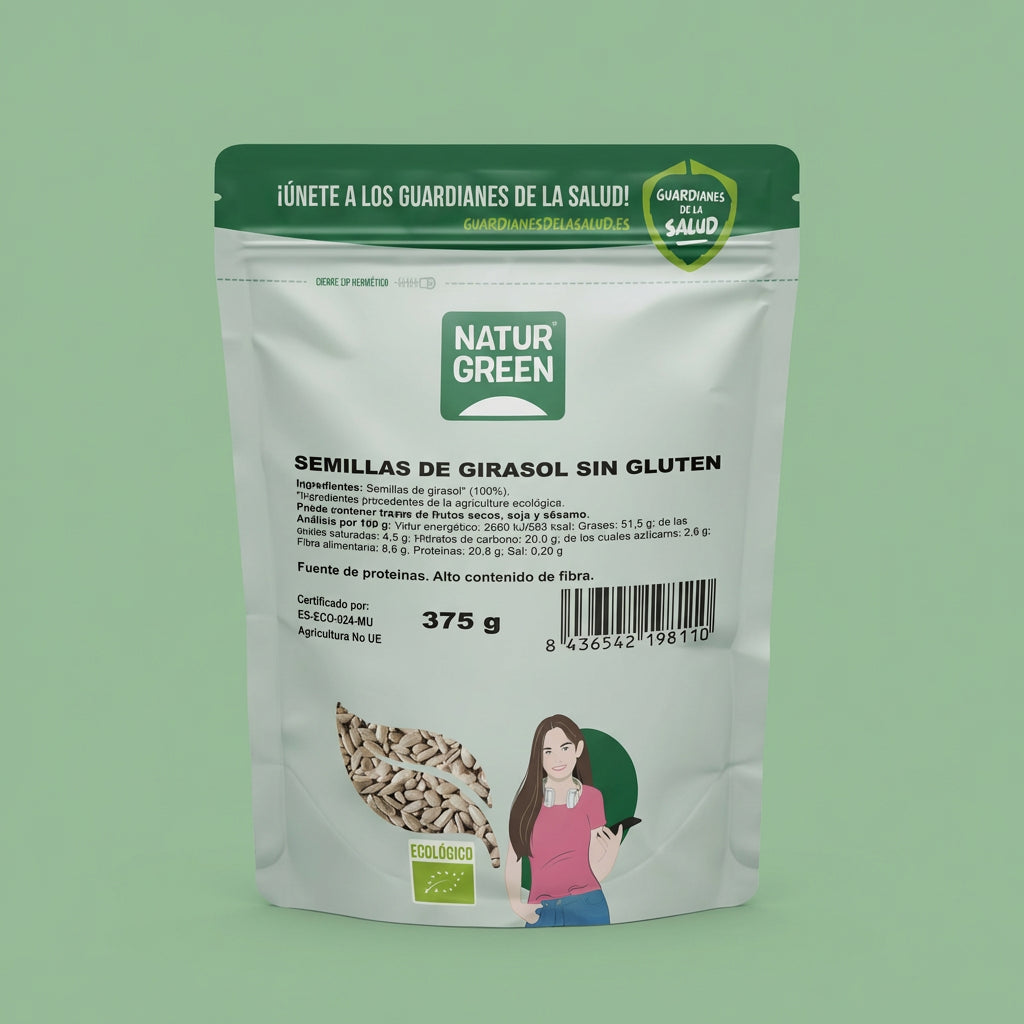 SEMILLAS GIRASOL 375G NATURGREEN - Hero - Naturgreen