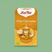 CURCUMA CHAI 17BLS YOGI TEA - Hero - Tea