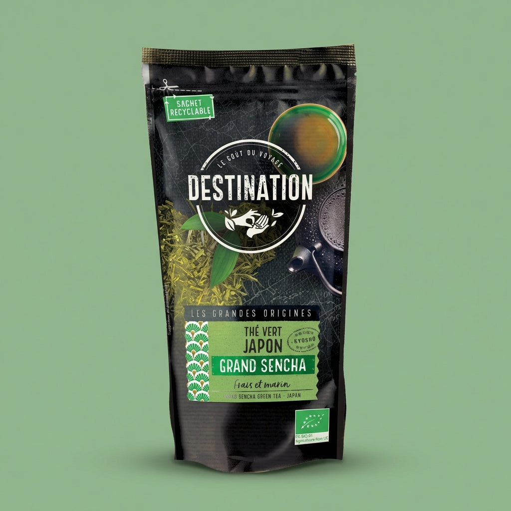 DESTINATION TE VERDE SENCHA JAPON 80G - Hero - Japon