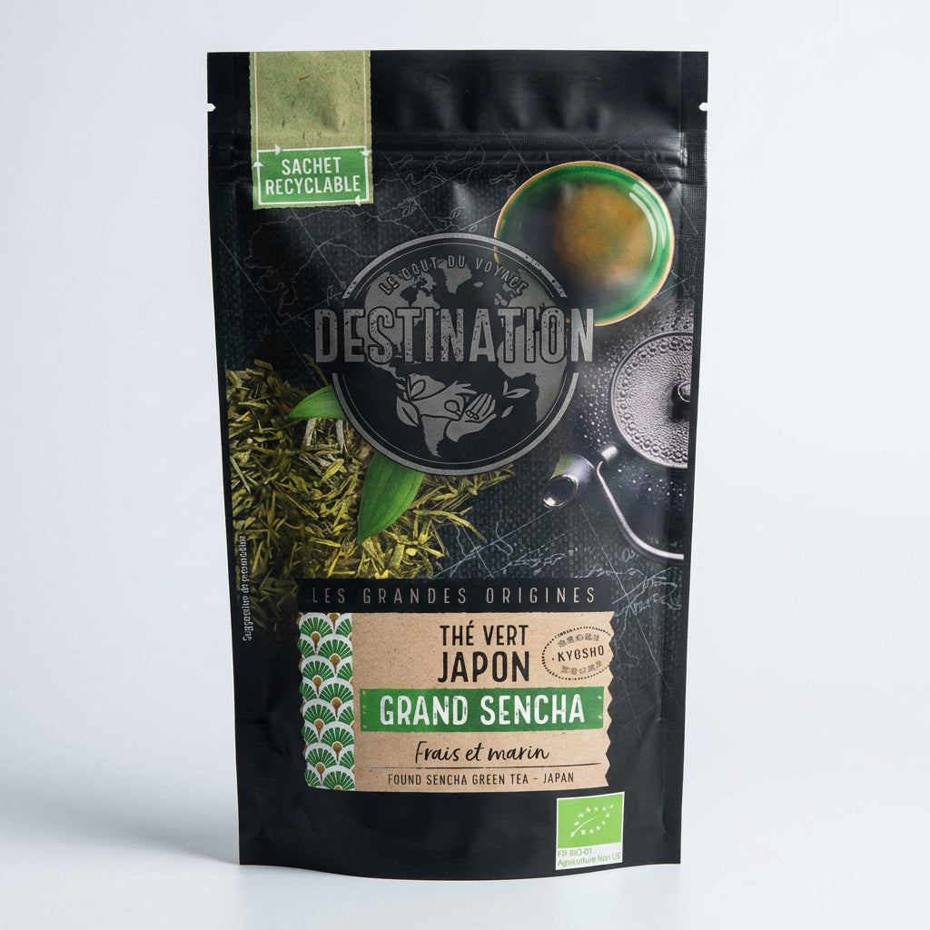 DESTINATION TE VERDE SENCHA JAPON 80G - Detail - Japon