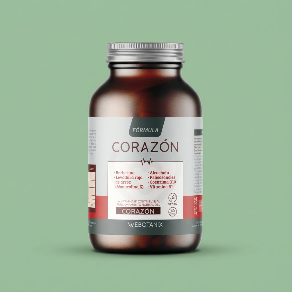 Corazon Formula 60m Capsulas Webotanix - Hero - WeBotanix