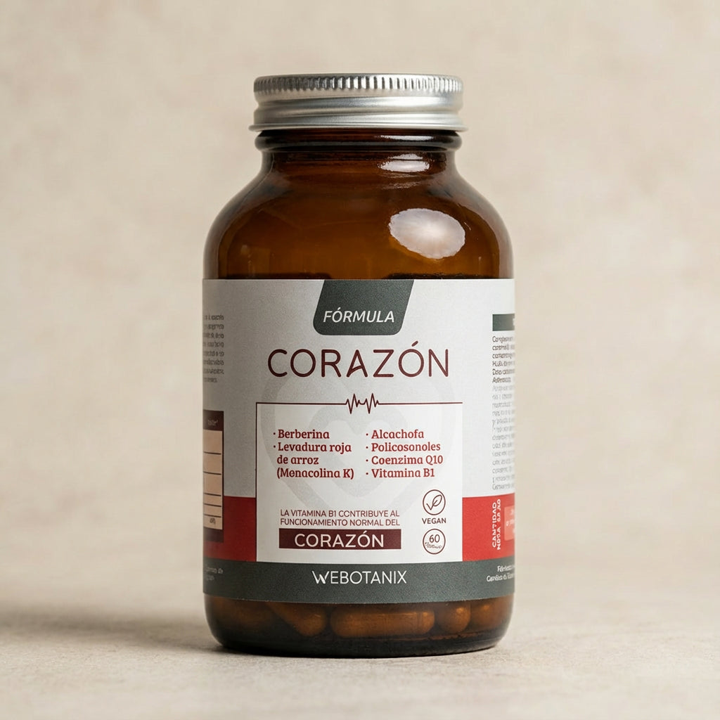 Corazon Formula 60m Capsulas Webotanix - Detail - WeBotanix