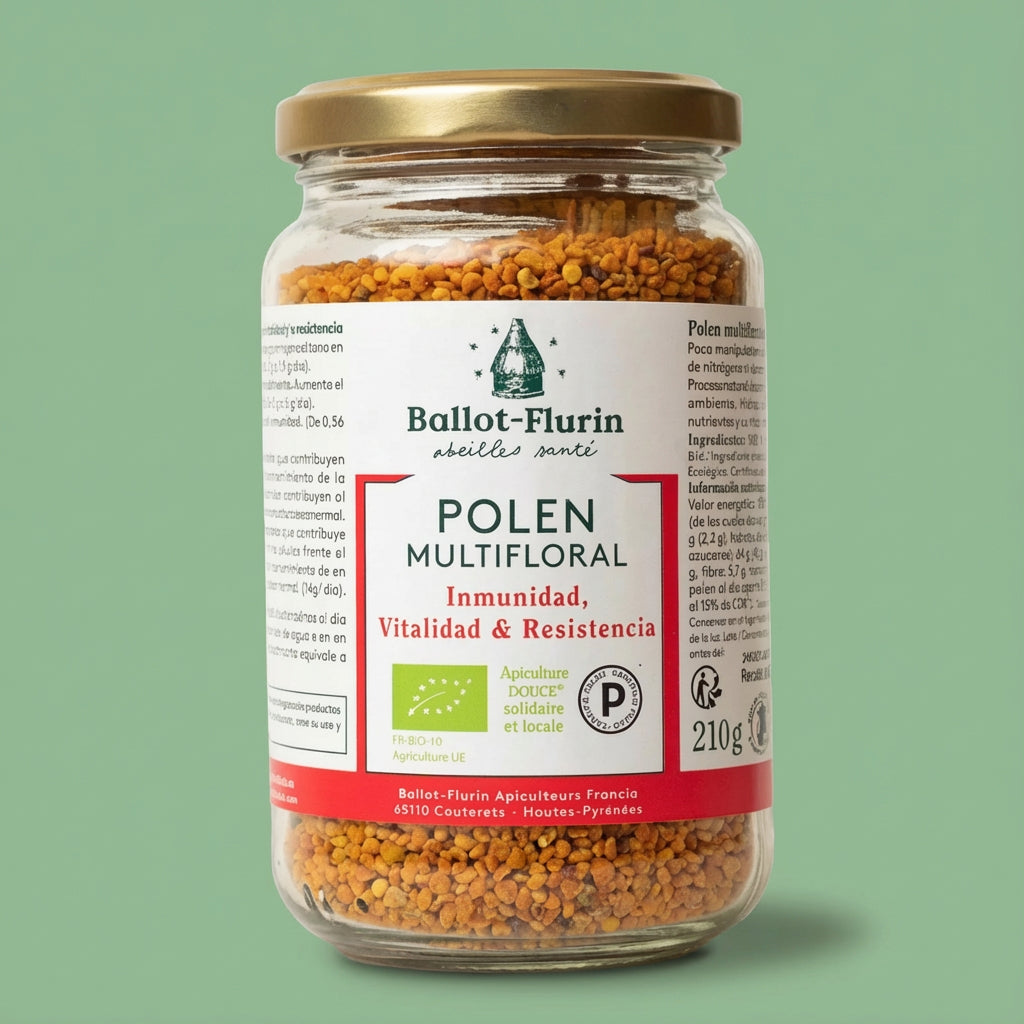 Polen Multifloral Dinamizado 210g - Hero - Ballot-Flurin