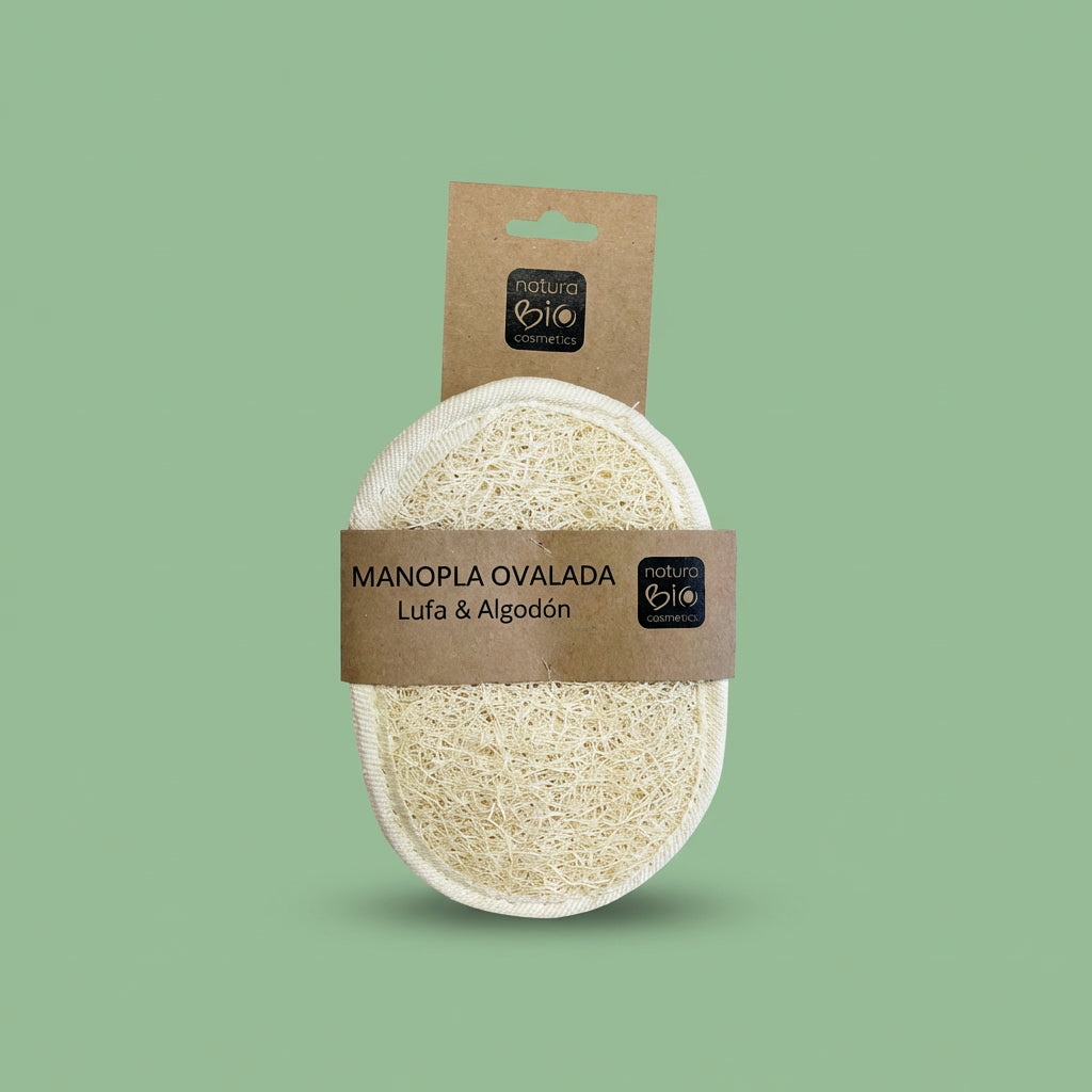 Manopla Exfoliante Ovalada - Naturabio - Hero - Naturabio