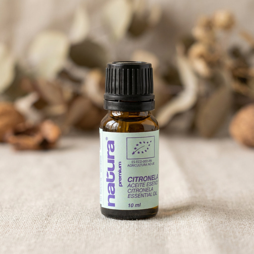 Aceite Esencial Citronela Bio 10 ml. - Detail - Natura Premium