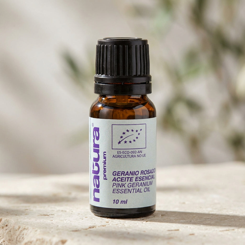 Aceite Esencial Geranio Rosado 10ml Natura Premium - Detail - Natura Premium
