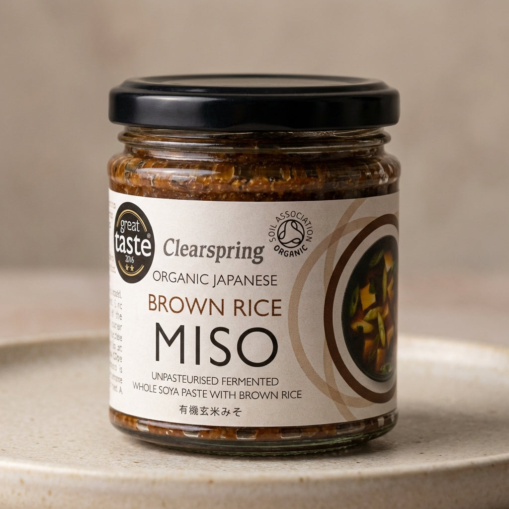 BROWN RICE MISO BOTE CRISTAL 300G CLEARSPRING - Detail - Clearspring
