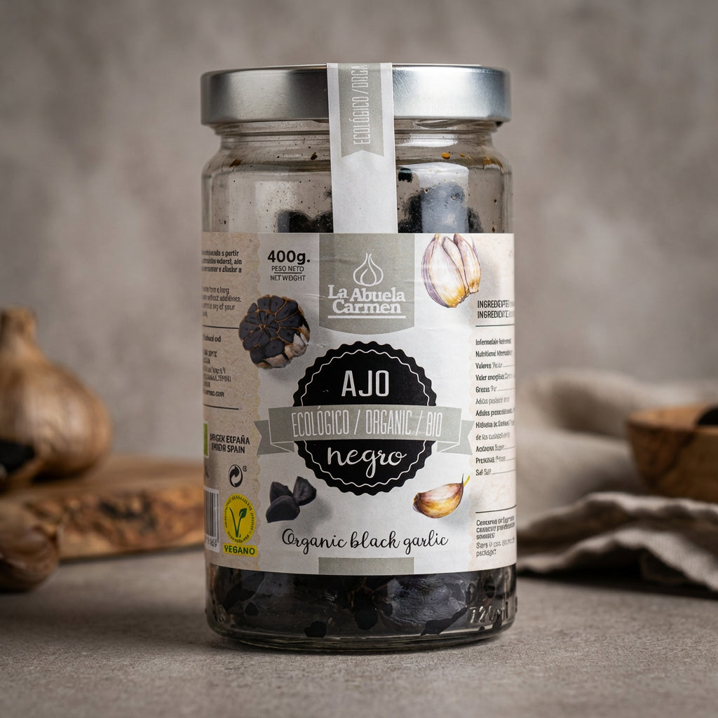 LA ABUELA CARMEN AJO NEGRO 400GR - Detail - Negro