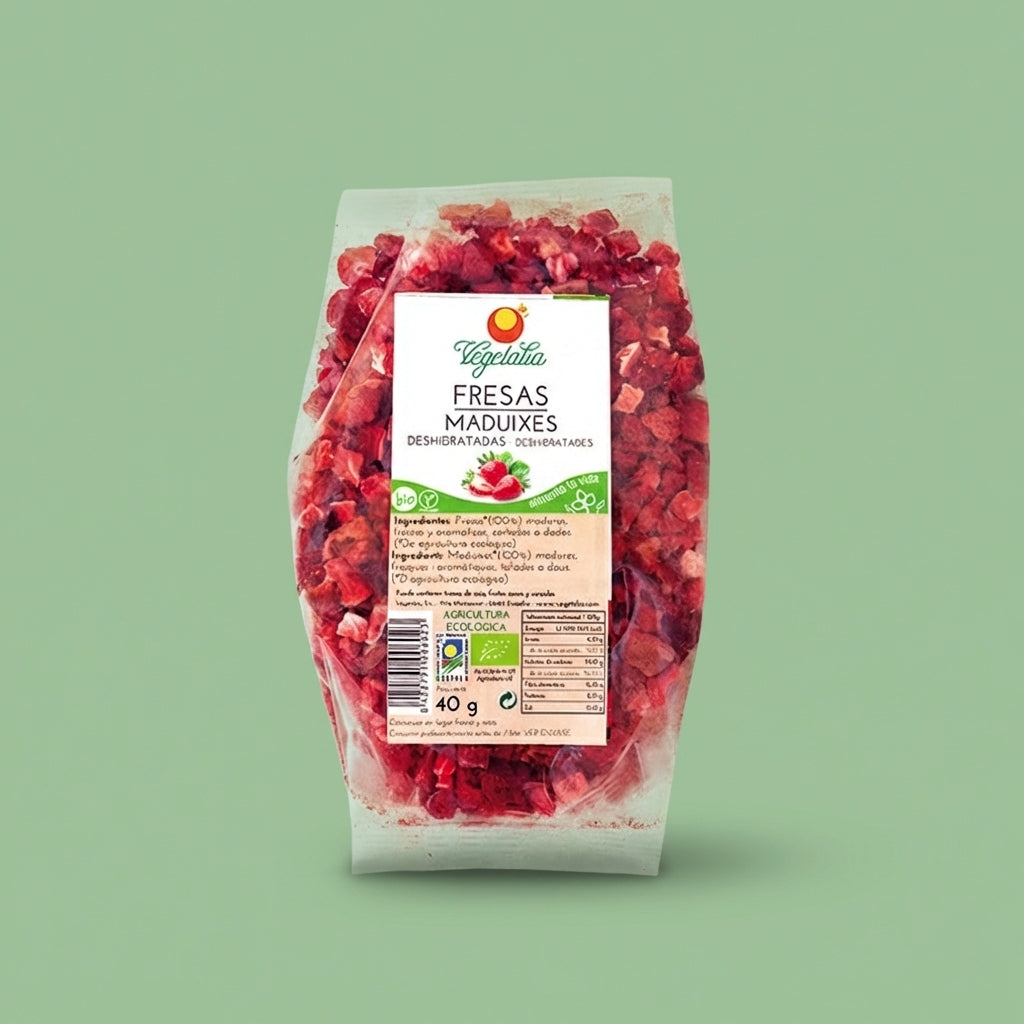 VEGETALIA FRESA LIOFILIZADA 40G - Hero - Liofilizada