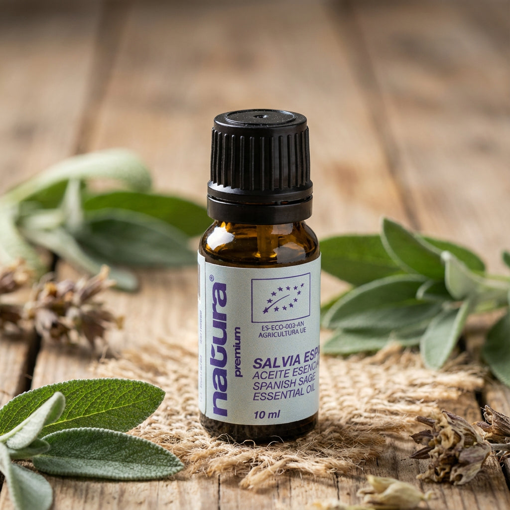 Aceite Esencial Salvia Española Bio 10 ml - Detail - Natura Premium