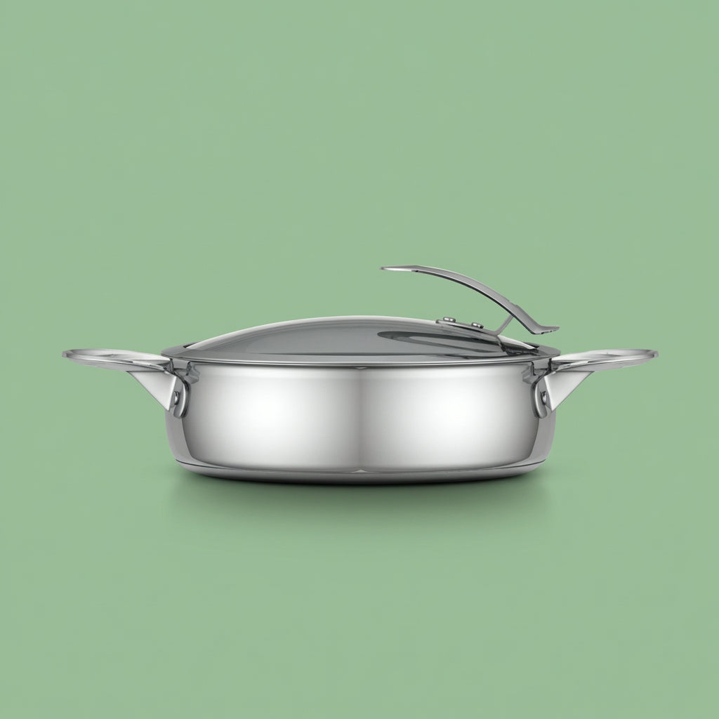 Cazuela de acero inoxidable 24 cm - Skk - Hero - Skk